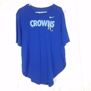 The nike tee crown kc baseball sports shirt